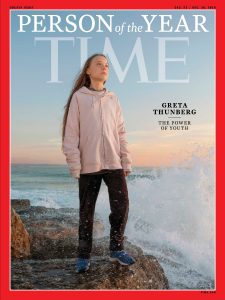 Climate Activist Greta Thunberg - Time Cover